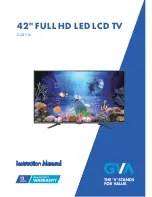 GVA G42TV16 Instruction Manual предпросмотр