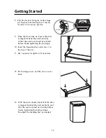 Предварительный просмотр 13 страницы GVA G80UFW15 Instruction Manual