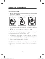 Предварительный просмотр 12 страницы GVA G9LTSS15 Instruction Manual