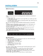 Предварительный просмотр 10 страницы GVA GVA18LEDC Instruction Manual