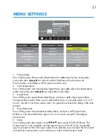 Предварительный просмотр 21 страницы GVA GVA18LEDC Instruction Manual