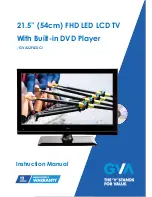 GVA GVA22FLEDCJ Instruction Manual предпросмотр