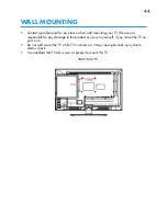 Предварительный просмотр 44 страницы GVA GVA22GLED Instruction Manual