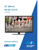 GVA GVA32DLED Instruction Manual предпросмотр