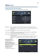 Предварительный просмотр 31 страницы GVA GVA32DLEDV Instruction Manual