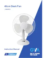 Preview for 1 page of GVA GVADF40 Instruction Manual