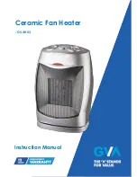 GVA GVAH03 Instruction Manual предпросмотр