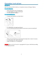 Preview for 9 page of GVA GVASV20 Instruction Manual