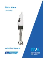 GVA GVASW108SS Instruction Manual preview