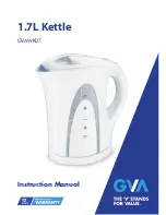 GVA WK07 Instruction Manual preview