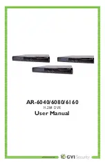 Предварительный просмотр 1 страницы GVI Security AR-6040 User Manual