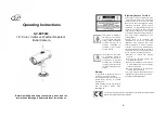 GVI Security GV-BVF480 Operating Instructions Manual предпросмотр