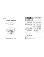 Предварительный просмотр 1 страницы GVI Security GV-VD550IR Operating Instructions Manual