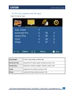 Предварительный просмотр 10 страницы GVision C19BD-A6-4000 User Manual