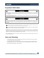 Preview for 2 page of GVision C43BI-AC-4000 User Manual