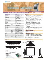 Preview for 1 page of GVision F15AX-D Specifications