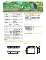 Предварительный просмотр 1 страницы GVision K12EX-F Specifications