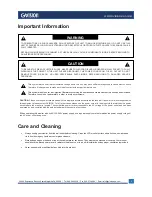 Preview for 2 page of GVision PVM24ZJ-OC3-4 User Manual