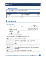 Preview for 5 page of GVision PVM24ZJ-OC3-4 User Manual