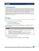 Preview for 5 page of GVision VW-CG Series User Manual