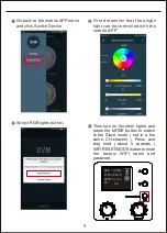 Предварительный просмотр 10 страницы GVM 800D-RGB Manual