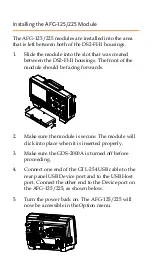 Предварительный просмотр 6 страницы GW Instek AFG-125 Quick Start Manual