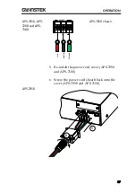 Предварительный просмотр 37 страницы GW Instek APS-7000 Series User Manual