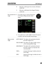 Preview for 27 page of GW Instek GBM-3080 User Manual