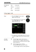 Preview for 30 page of GW Instek GBM-3080 User Manual