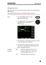 Preview for 33 page of GW Instek GBM-3080 User Manual