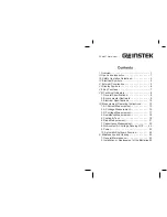 Preview for 2 page of GW Instek GCM-407 User Manual