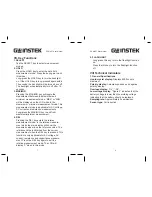 Preview for 6 page of GW Instek GCM-407 User Manual