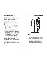 Preview for 11 page of GW Instek GCM-407 User Manual