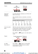 Preview for 64 page of GW Instek GDM-834 Series User Manual