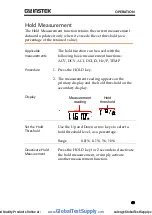 Preview for 69 page of GW Instek GDM-834 Series User Manual