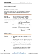 Preview for 72 page of GW Instek GDM-834 Series User Manual