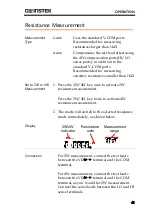 Предварительный просмотр 41 страницы GW Instek GDM-8352 User Manual