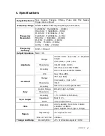 Предварительный просмотр 11 страницы GW Instek GFG-3015 User Manual