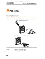 Предварительный просмотр 54 страницы GW Instek GPD-2303S User Manual