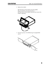 Предварительный просмотр 3 страницы GW Instek GRA-422 Assembly Manual