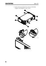 Предварительный просмотр 4 страницы GW Instek GRA-432 Assembly Manual