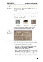 Preview for 11 page of GW Instek GRF-1300 User Manual