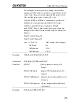 Предварительный просмотр 267 страницы GW Instek GSM-20H10 User Manual