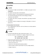 Preview for 7 page of GW Instek GSP-810 User Manual