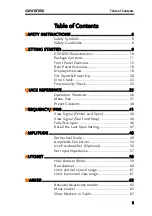 Preview for 3 page of GW Instek GSP-830 User Manual