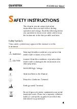 Preview for 4 page of GW Instek PCS-1000 User Manual