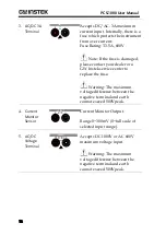 Preview for 12 page of GW Instek PCS-1000 User Manual