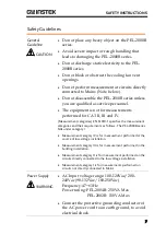 Preview for 7 page of GW Instek PEL-2000B Series User Manual