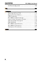 Preview for 4 page of GW Instek PEL-3000 Series User Manual