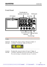 Предварительный просмотр 17 страницы GW Instek PPH-1503 User Manual